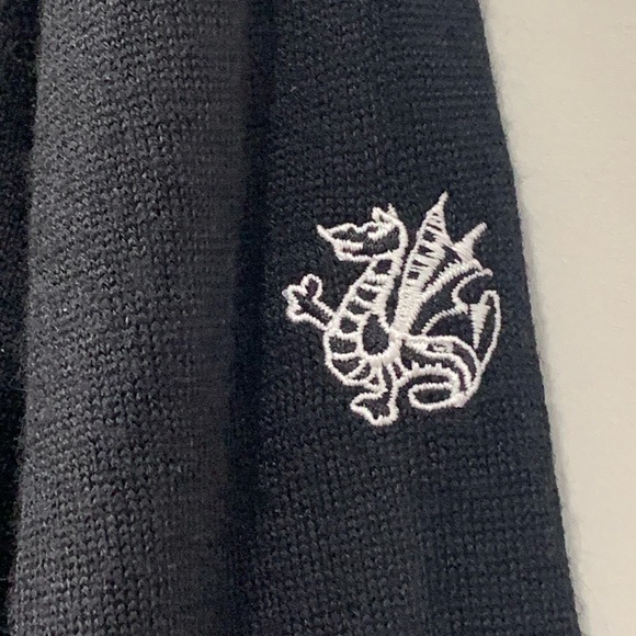 Nike Golf V-neck Pullover  Sweater Wool Blend Black XL - Picture 3 of 11